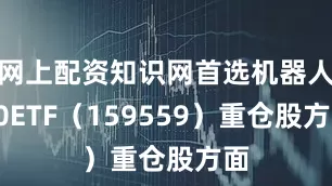 网上配资知识网首选机器人50ETF（159559）重仓股方面